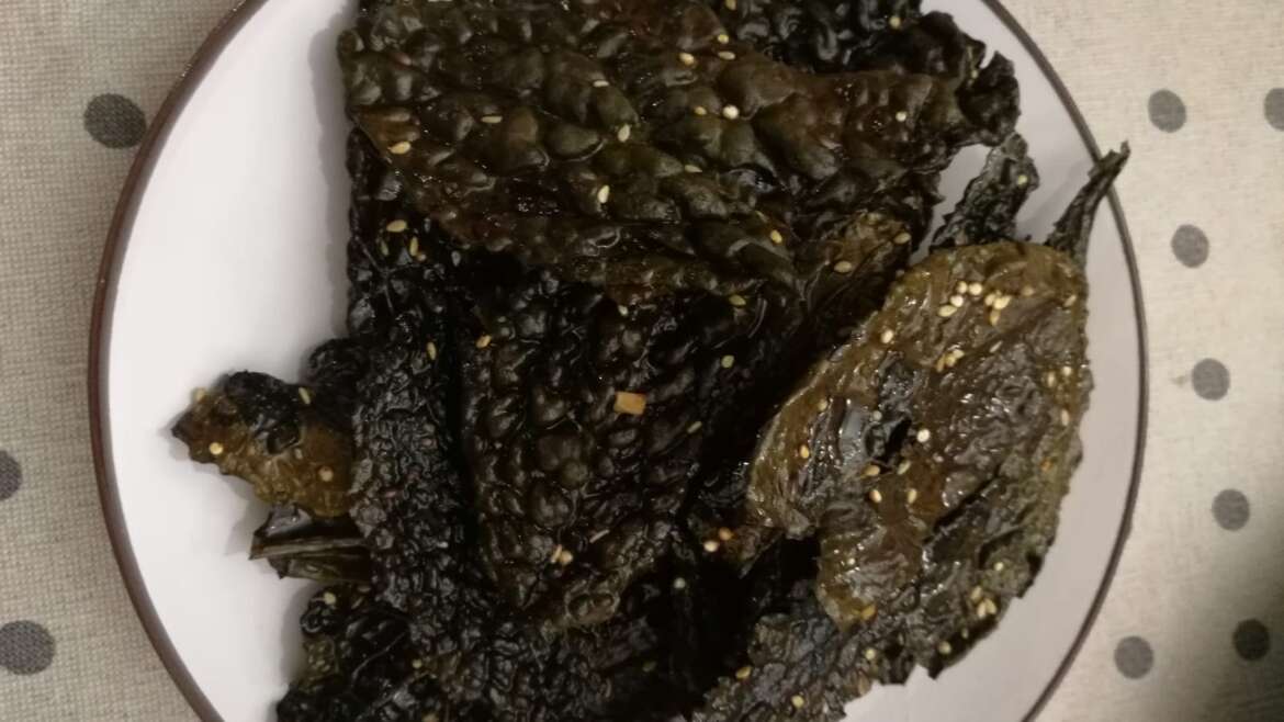 Chips di cavolo nero