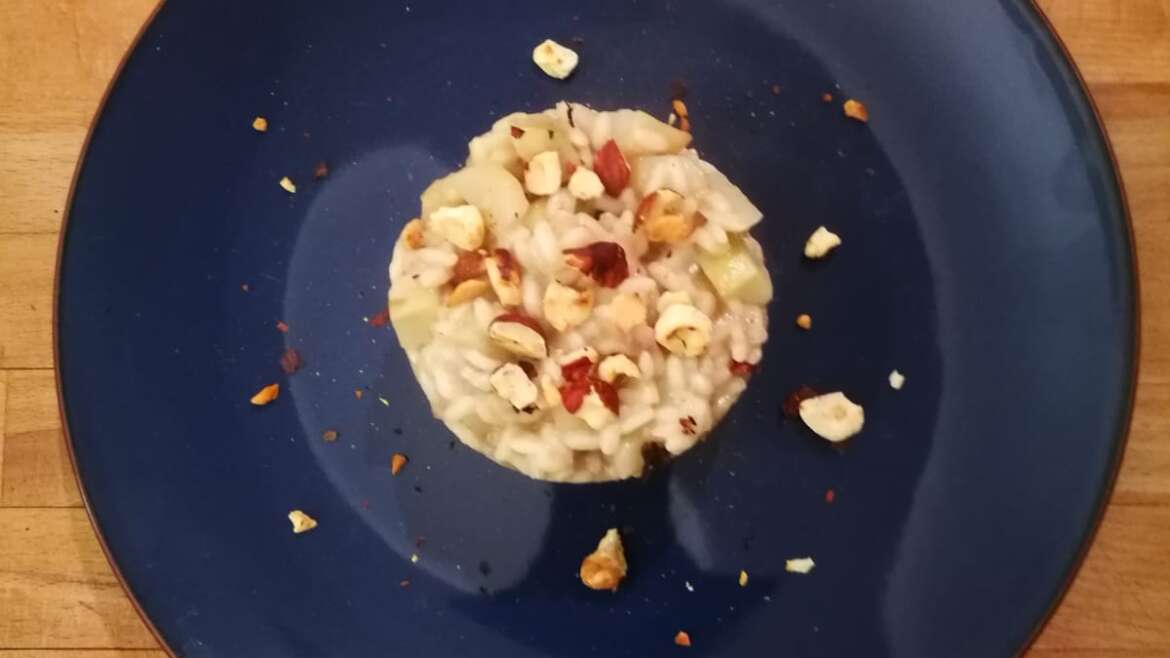 Risotto al topinambur